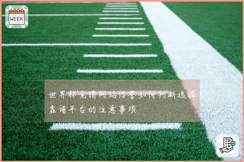 世界杯竞猜网站信誉如何判断选择靠谱平台的注意事项
